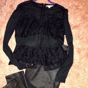 Sheer/ Lace top